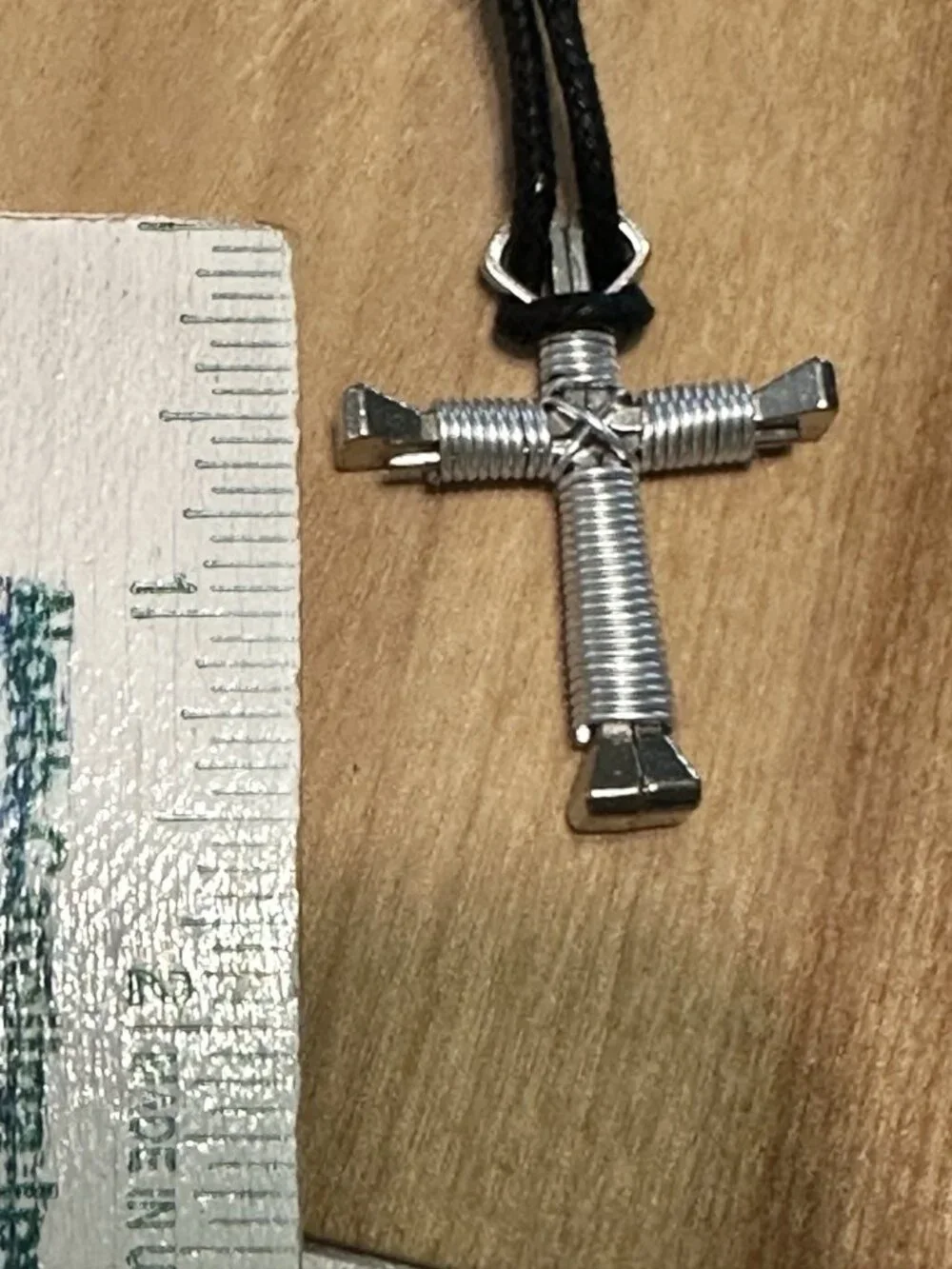 HORSESHOE NAIL DISCIPLES CROSS NECKLACE JEWELRY RELIGIOUS CHRIST CROSS